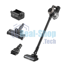 Пылесос вертикальный Zelmer STICK ZSVC510D черный/серый, питание от аккумулятора, 130 Вт, уборка сухая, пылесборник 0.8 л