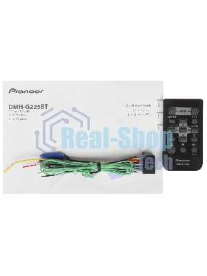 Автомагнитола Pioneer DMH-G225BT, 2 DIN, 6.2