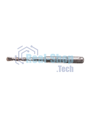 Бур по бетону Denzel двойная спираль, Cobalt W-tip, 6x110 мм, SDS PLUS