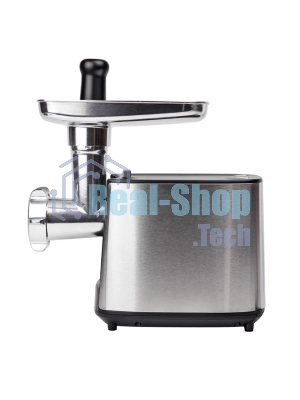 Мясорубка электрическая Centek CT-1617 Juice серебристый, 2000 Вт, 2.0 кг/мин, реверс, защита от перегрузки, насадки - 5