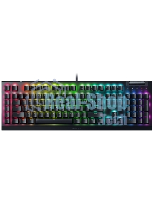 Клавиатура Razer BlackWidow V4 X Green Switch проводная, USB Type-A, чёрный (РУ раскладка)