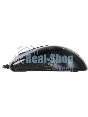 Мышь проводная A4Tech N-708X серый глянец/черный, 1600 dpi, USB, кнопки - 6