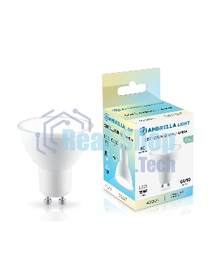 Лампа светодиодная	Ambrella light 181104 LED MR16 11W IC GU10 4000K 175-265V