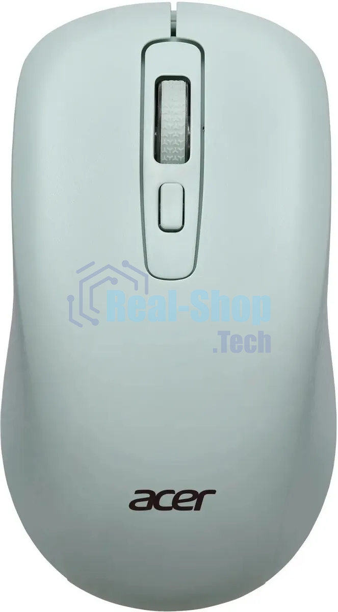 Мышь беспроводная Acer OMR309 зеленый, 1600 dpi, радиоканал, USB, кнопки - 4