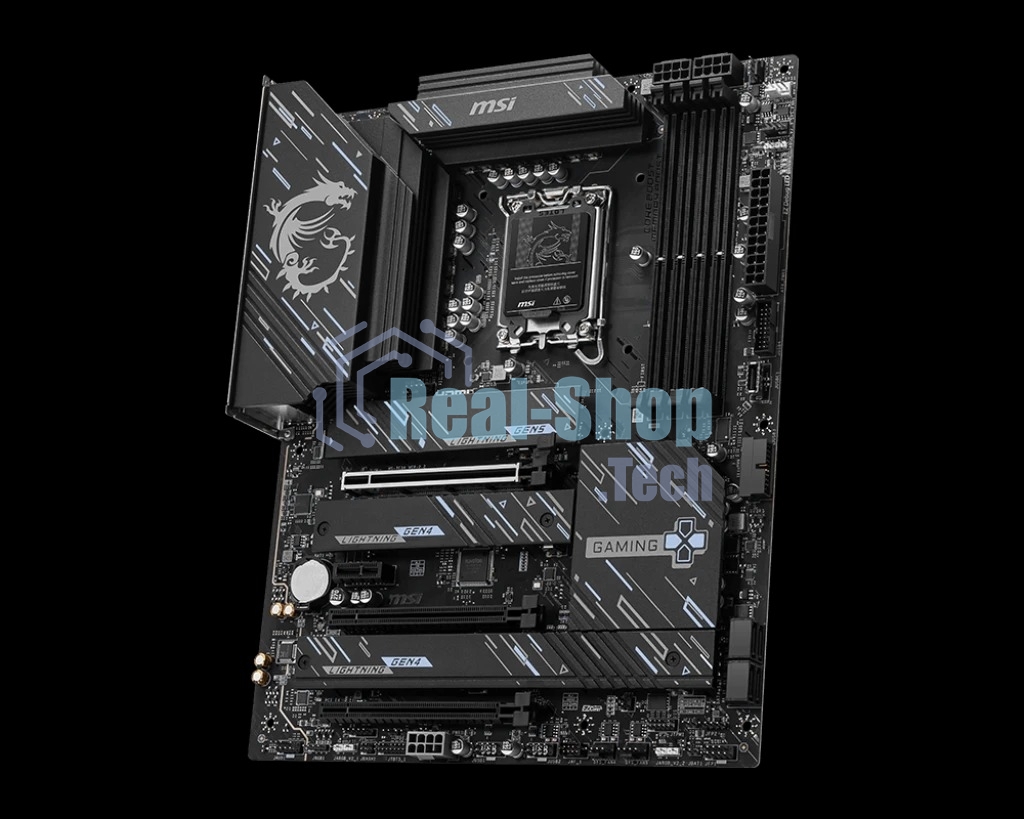 Материнская плата MSI Z890 GAMING PLUS WIFI, LGA 1851, Intel Z890, 4xDDR5, 4xSATA, 4xM.2, 1xPCIe 5.0 x16, 2xPCIe 4.0 x4, 1xPCIe x1, 1xHDMI, 1xDP, 1xUSB-C Thunderbolt 4, 1xUSB-C 3.2 Gen 2, 1x 5Gb LAN, 1xUSB-A 3.2 Gen 2, 2xUSB-A 3.2 Gen 1, 4xUSB-A 2.0, 3x3.5 мм, 7.1, ATX
