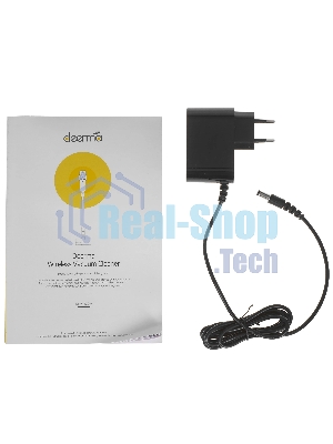 Пылесос вертикальный Deerma Combo DEM-T30W черный/серый, питание от аккумулятора, 240 Вт, уборка сухая, пылесборник 0.56 л