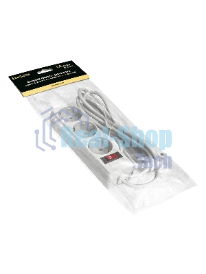 Сетевой фильтр ExeGate EX221178RUS SP-3-1.8W (3 розетки, 1.8 м, евровилка, белый)