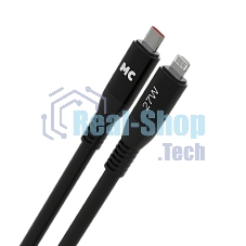 Дата-кабель MORE CHOICE (4620202554581) K83ia 2м USB 3.0A PD 27W для Lightning ng 8-pin -2 м, черный