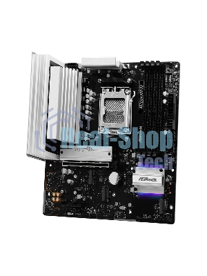 Материнская плата ASRock A620AM Pro RS, AM5, AMD A620, 4xDDR5, 2xSATA, 3xM.2, 1xPCIe 4.0 x16, 1xPCIe 3.0 x2, 1xDP, 1xHDMI, 1x2.5Gb LAN, 1xUSB-C 5Gbps, 3xUSB-A 5Gbps, 4xUSB-A 2.0, 3x3.5 мм, 7.1, mATX