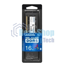 Оперативная память ADATA, DDR5, 16GB (1x16GB), 4800MHz, CL40, SO-DIMM