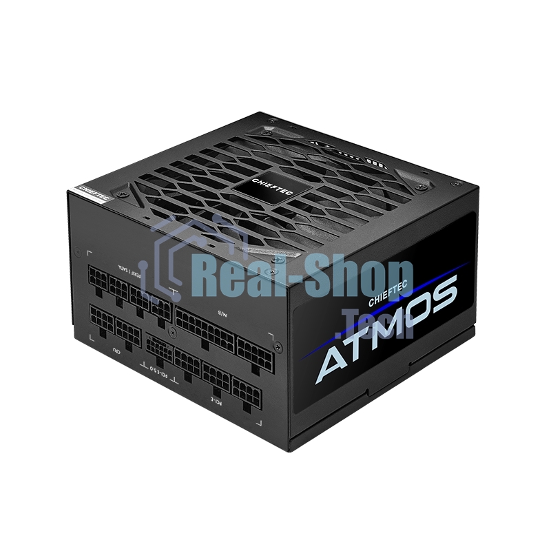 Блок питания Chieftec Atmos CPX-850FC, 850Вт, 80 PLUS Gold, 135мм, модульный, черный