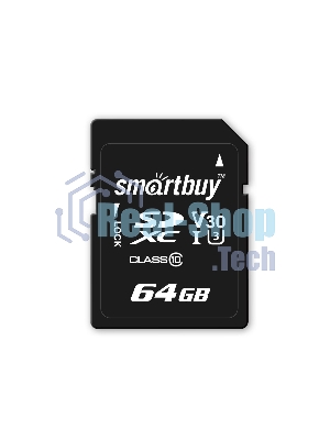 Флеш карта microSDXC Smartbuy 64Gb Class 10 UHS-1 (без адаптера)