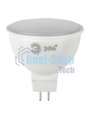 Лампа светодиодная ЭРА STD LED MR16-10W-840-GU5.3 10 Вт софит нейтральный белый свет