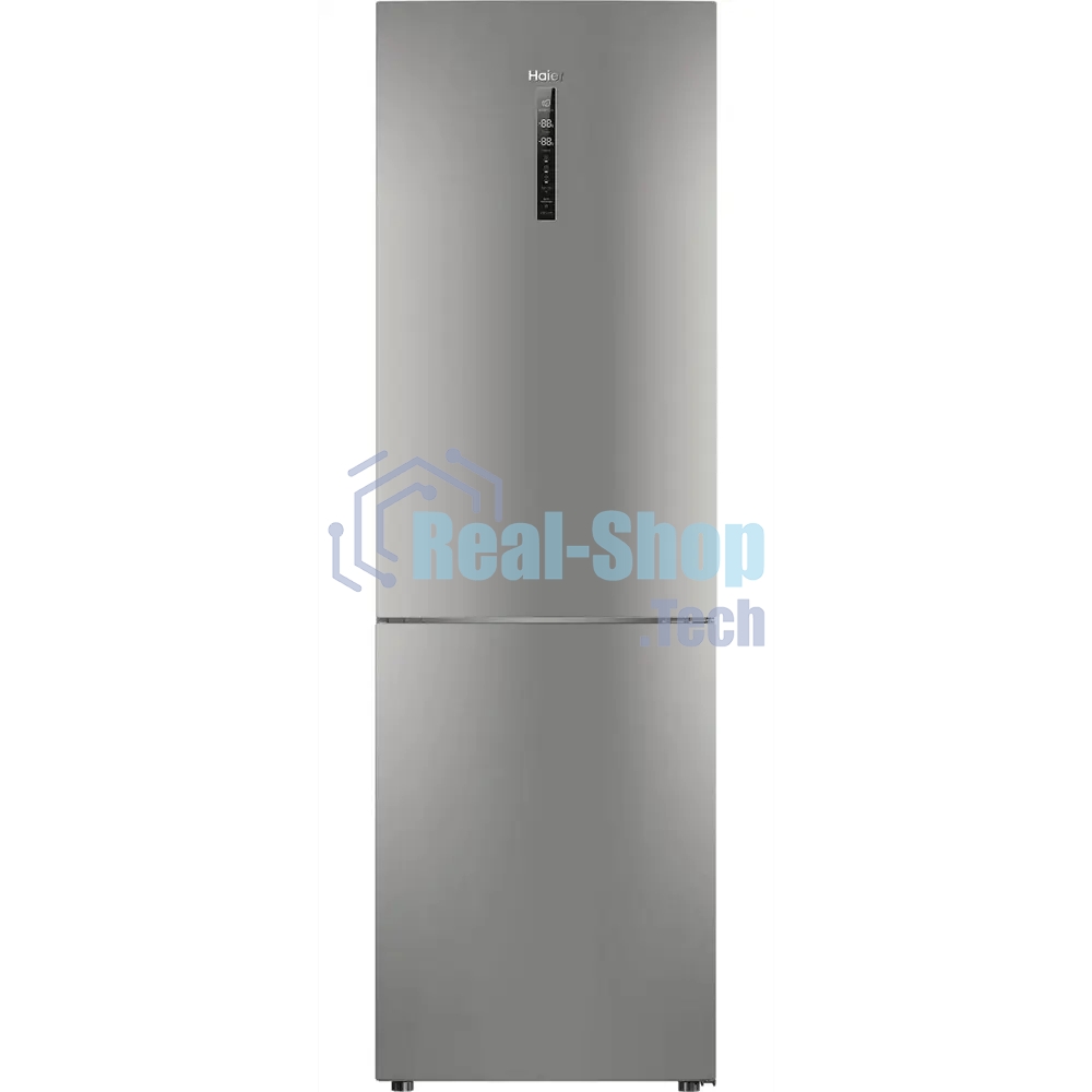 Холодильник Haier C2F619CFU1 серебристый двухкамерный 256/108л морозилка снизу, No Frost