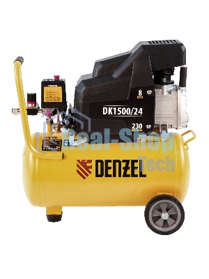 Компрессор воздушный Denzel DK1500/24,Х-PRO (58063) 1,5 кВт, 230 л/мин, 24 л