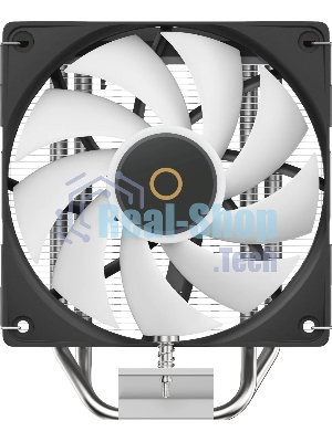 Кулер для процессора Ocypus Delta A40 SE BK Dual Fan ARGB, 2x120mm ARGB FAN, Top ARGB Panel, 4 HEAT PIPES, 4-PIN PWM, 800-1800 RPM, 31DBA, HYDRO BEARING, LGA115X/1200/1700/18XX, AM4/AM5