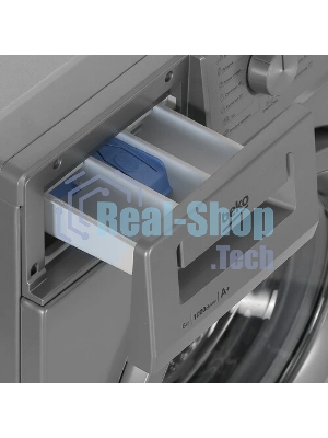 Стиральная машина Beko WRE 65P1 BSS серебристый, загрузка фронтальная 6 кг, 1000 об/мин., класс: А