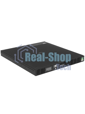 Источник бесперебойного питания CyberPower PR1000ELCDRT1U/1000 ВА/800 Вт/USB/RS-232/EPO/SNMPslot/6 x IEC 320 C13 (компьютерная)