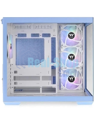 Компьютерный корпус Thermaltake View 380 TG ARGB синий без БП ATX 6x120мм 2x140мм 1x200мм 2xUSB3.0 audio bott PSU