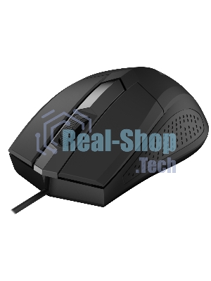 Мышь проводная Defender Optimum MB-270 черный, 1200 dpi, USB, кнопки - 3