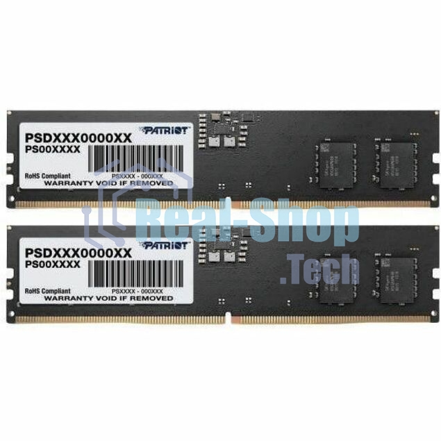 Оперативная память Patriot Signature Line, DDR5, 64GB (2x32GB), 5600 MHz, CL46