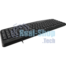 Клавиатура проводная Defender Atom HB-546, USB, черный