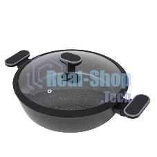 Жаровня AUFFMAN AM-3150, объем 2,9 л с крышкой 26x7 см