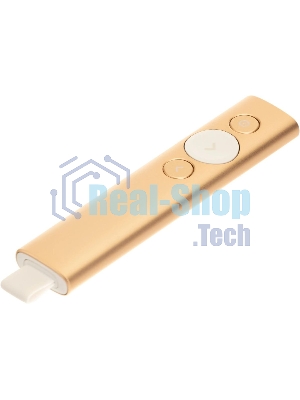 Презентер беспроводной Logitech Spotlight золотистый, радиоканал, USB, кнопки - 3