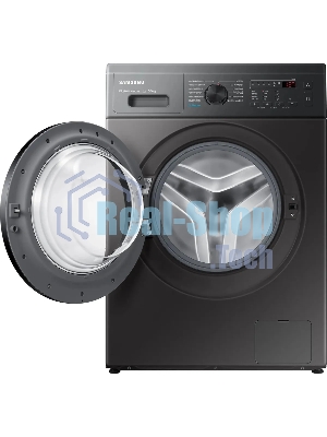 Стиральная машина Samsung WW65AG4S20CXLP темно-серый, загрузка фронтальная 6.5 кг, 1200 об/мин., класс: A