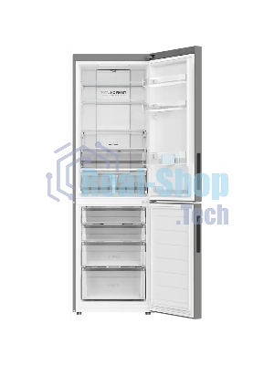 Холодильник Haier C2F619CFU1 серебристый двухкамерный 256/108л морозилка снизу, No Frost
