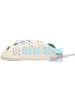 Мышь проводная A4Tech Bloody W72 Ultra Pixels Green рисунок/бежевый/зеленый, 20000 dpi, USB, кнопки - 7