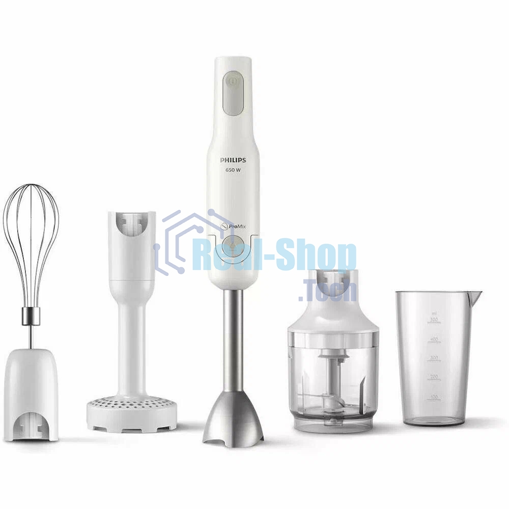 Блендер погружной Philips HR2538/00 650 Вт, белый