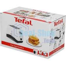 Тостер Tefal TT130130 850 Вт, белый