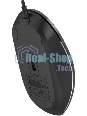 Мышь проводная A4Tech Fstyler FM26S серый/черный, 1600 dpi, USB, кнопки - 4