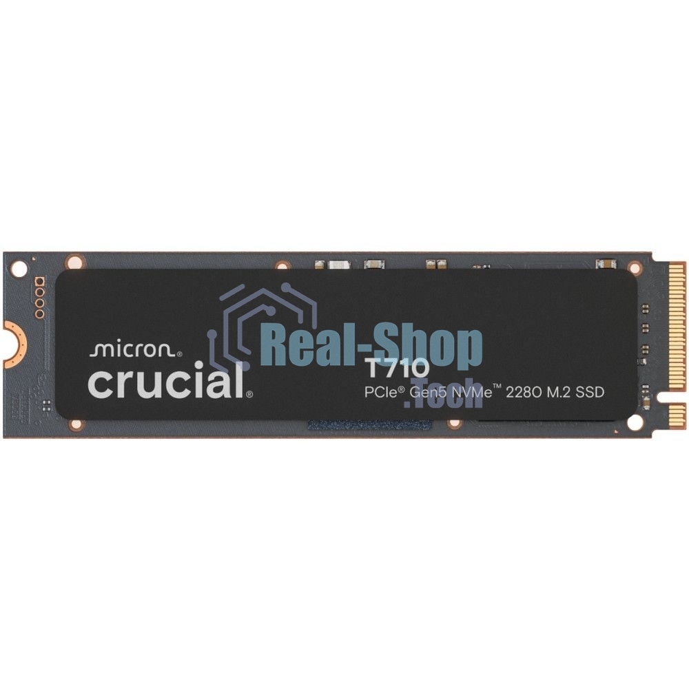 Накопитель SSD Crucial T710 2Tb PCIe Gen5 NVMe 2280 M.2 SSD CT2000T710SSD8