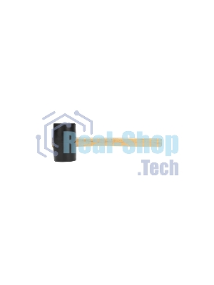 Киянка резиновая Kranz KR-12-8144 680 г, черная резина, деревянная рукоятка