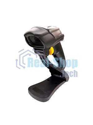 Сканер штрих-кода ручной Mindeo MD6600AT-SR 2D имидж, проводной, 100 скан/сек, USB с автосенсорной подставкой, черный