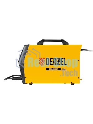 Аппарат инвертор. полуавтомат. cварки Denzel IMIG-205SDR, 200 А, ПВ 60%, катушка 5 кг