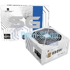 Блок питания Thermalright, 850W 80+ Gold (ATX, 3.1, PCIe 5.1, Non-modular, 1x24(20+4)pin, 1xCPU 8(4+4)pin, 2xPCIe*2 8(6+2)pin, 5xSATA3, 1x12+4pin (12VHPWR PCIe 5.1 12+4pin 600mm), 3xMOLEX4pin, Active, 120x120мм, 150x140x86mm, APFC, white)