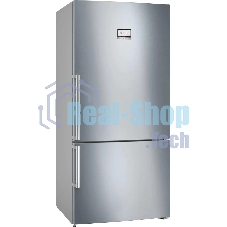 Холодильник Bosch KGN86AI32U серебристый двухкамерный 479/140л морозилка снизу