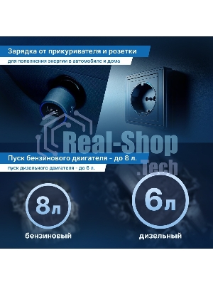 Автомобильный компрессор TrendVision Start Compressor PRO шланг 0.2м