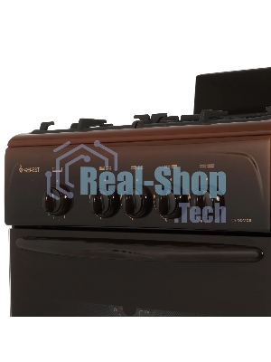 Плита газовая Gefest CG 50М02 К83 коричневый, конфорок 4 шт, духовка 42 л, 50 см x 85 см x 53 см