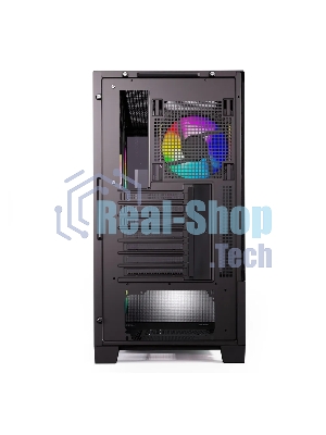 Компьютерный корпус ABR MINI PRO (1хUSB 3.0, 1хUSB Type-C, HD Audio, 4xRGb Fan, ATX, Micro-ATX, ITX)