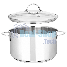Кастрюля APPETITE SH05193 pretty 1,9 лиз нержавеющей стали 1,9 л, стеклянная крышка с ободком и пароотводом, диаметр 16см