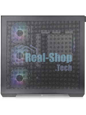 Компьютерный корпус Thermaltake View 380 TG ARGb черный без БП ATX 6x120мм 2x140мм 1x200мм 2xUSB3.0 audio bott PSU