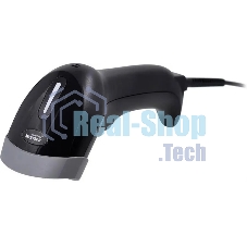 Сканер штрих-кода ручной Mertech 1300 P2D 1D/2D имидж, проводной, 100 скан/сек, USB-HID; USB-COM - эмуляция, черный