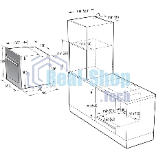 Духовой шкаф Электрический Gorenje BPSA6747A08BG черный