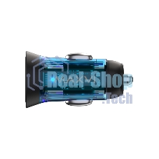 Автомобильное зарядное устройство Maxvi CCM-MS603PD 43W 6A (USB + Type-C, QC3.0 PD3.0) черный