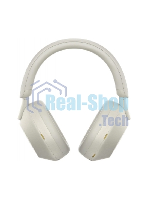 Гарнитура беспроводная/проводная Bluetooth Sony WH-1000XM5, серебристый