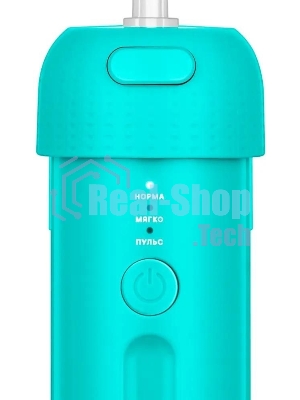 Ирригатор Kitfort КТ-2988 портатив. 2насад. белый/бирюзовый